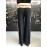 Elisabetta Franchi Pantalone a zampa Color Nero Taglia 44