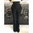 Elisabetta Franchi Pantalone a palazzo color nero taglia 40/44