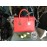 Borsa a mano Elisabetta Franchi colore rosso made in italy  /  misure 38cm x 40cm