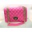 Love Moschino borsa tracolla 100 cm colore rosa chiusura a scatto fodera in tessuto interna con tasca log centrale in ottone smaltato misura 18x13