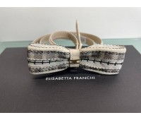 Elisabetta Franchi cintura di ricambio colore beige con fiocco misura 42/44/46