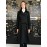 ELISABETTA FRANCHI CAPPOTTO LUNGO COLOR NERO TG 40/44