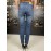 Elisabetta franchi Pantalone jeans blu denim, cinque tasche tg 25/26/27/28/30/31