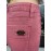 Elisabetta franchi pantalone jeans skinny stampa con glitter colore rosso melograno misura 25 26 27