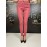 Elisabetta franchi pantalone jeans skinny stampa con glitter colore rosso melograno misura 25 26 27