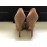 Elisabetta Franchi scarpe décolleté colore beige tacco 14 cm  misura 39