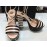 Elisabetta franchi sandali con tacco e plateau colore nero beige misura 35/36/37/39/