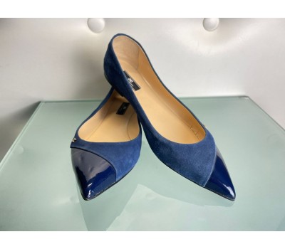  Elisabetta Franchi scarpe ballerine colore azzurro misura 36,5 /36/ 37/ 40