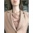 Elisabetta franchi giacca colore beige con tre bottone manica tre quarti tg 48 