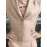 Elisabetta franchi giacca colore beige con tre bottone manica tre quarti tg 48 