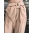 Elisabetta Franchi pantalone color cappuccino con fiocco in vita taglia 44