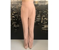 TEST-Polina Elisabetta Franchi pantalone colore cipria tg 40/42