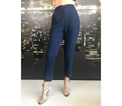 TEST-Polina Elisabetta Franchi pantalone due tasche colore blu tg 40/42/48