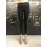 Elisabetta Franchi pantalone colore nero con riga bianca taglia 46