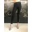 Elisabetta Franchi pantalone colore nero con riga bianca taglia 46