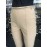 Elisabetta Franchi pantalone skinny colore beige a vita alta con catena taglia 38/40/42