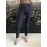 TEST-Polina Elisabetta Franchi pantalone skinny colore blu scuro tg 38/40