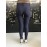 TEST-Polina Elisabetta Franchi pantalone skinny colore blu scuro tg 38/40