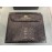 Elisabetta Franchi porta tablet colore nero con logo brand colore oro misura 20x25 cm