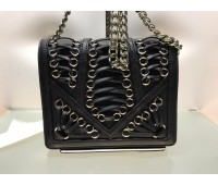 Elisabetta Franchi borsa a tracolla colore nero con particolare decorazione   Prodotto esaurito 