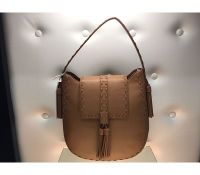 Elisabetta Franchi borsa tracolla colore marrone 