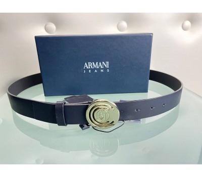 Armani cintura donna colore nero con placca colore oro ciusura a scatto misura 42/44/46