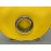 Roberto Cavalli borsa a mano piu tracolla 110 cm in vera pelle colore giallo chiusura a scatto fodera in tessuto interna con tasca log centrale con borchie in ottone misura 34x47