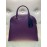 Roberto Cavalli borsa a mano piu tracolla 80 in vera pelle colore viola chiusura a zip fodera in tessuto interna con tasca log centrale con borchie in ottone misura 41x38