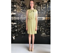 Elisabetta Franchi abito Midi color giallo senape tes 436 tag 40/42