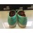 Moschino love sneakers donna in vera pelle colore verde suola in gomma misura 37/38/39