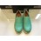 Moschino love sneakers donna in vera pelle colore verde suola in gomma misura 37/38/39