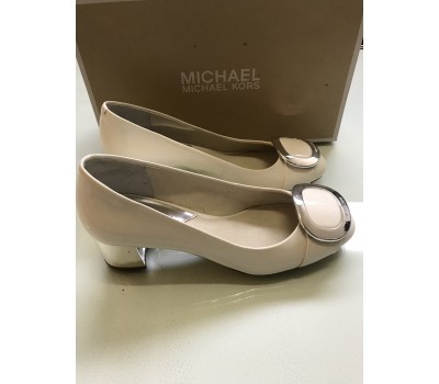 Michael Kors  Scarpe donna colore bianco tacco basso decorazione su tomaia  misura 36