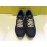 VERSACE JEANS SNEAKERS UOMO VERA PELLE SCAMOSCIATA E TELA LOGO SU TOMAIA SUOLA IN GOMMA COLORE BLU TALLONE GRIGIO   TG  41  43